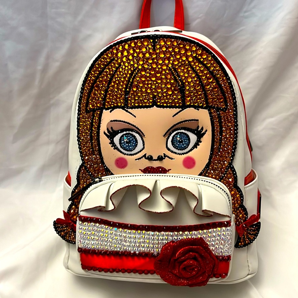 Annabelle Personally Blinged Loungefly Backpack NWT